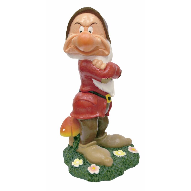 disney grumpy go away statue